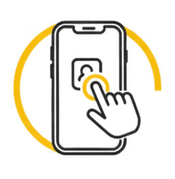 Acesse o app da Yelly